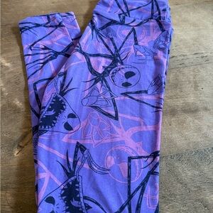 LuLaRoe Nightmare Before Christmas OS leggings